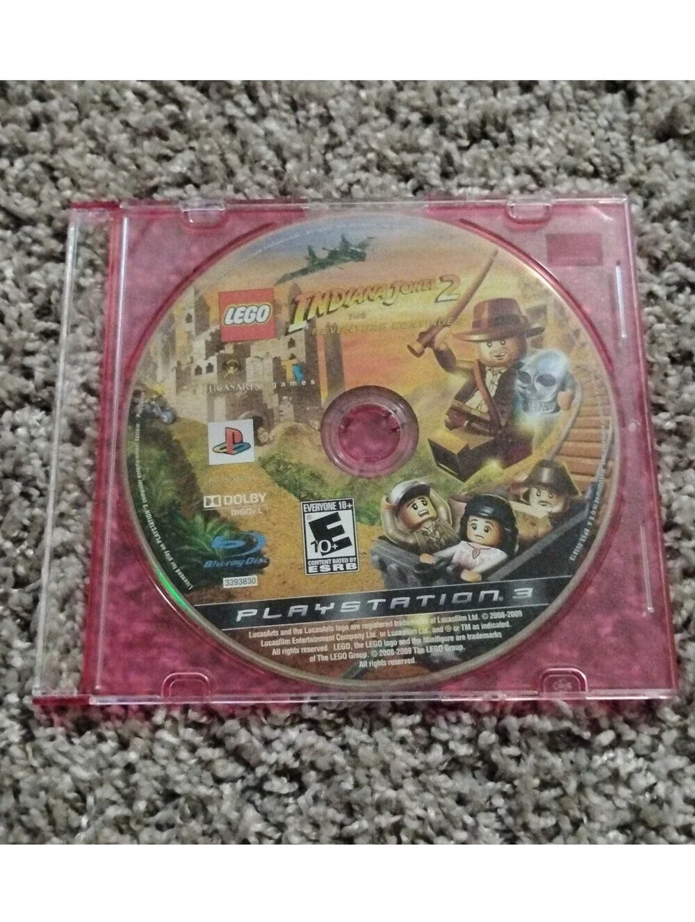LEGO Indiana Jones 2: The Adventure Continues (PlayStation 3) - Disc Only